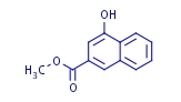 CAS NO.34205-71-5 / <4-Hydroxy-naphthoesaeure-(2)>-methylester